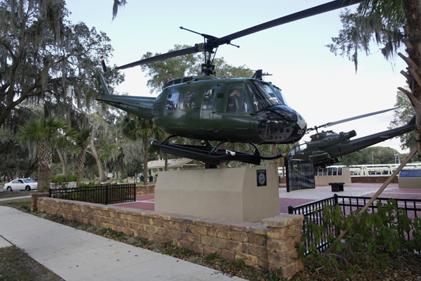 UH-1 Vietnam Veterans Memorial Park in Tampa FL — photo by Joseph May
